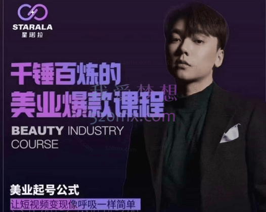 星诺拉《千锤百炼的美业爆款课程》