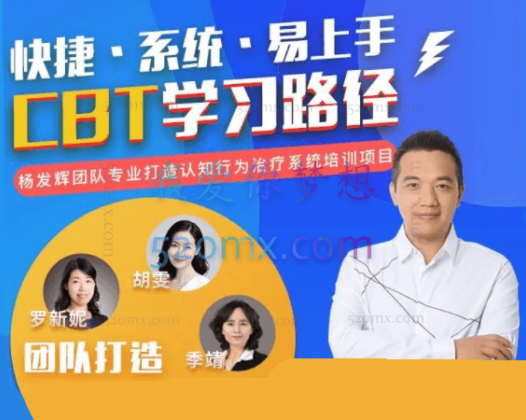 杨发辉：认知行为疗法CBT远程培训 理论＋案例系统掌握认知疗法 视频