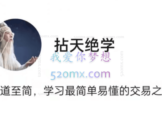 公众号：拈天绝学拈天绝技（第四期）断层系列 带盘+视频+指标