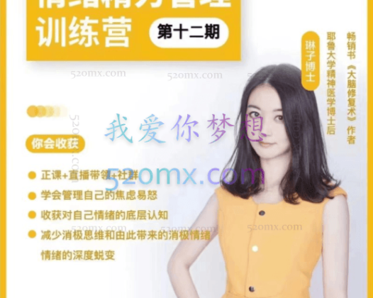 琳子博士：脑科学情绪精力管理训练营