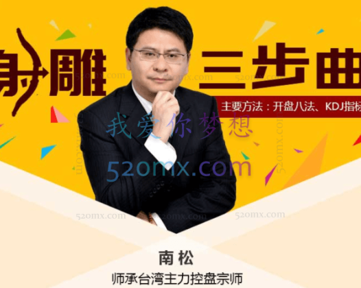 南松解盘：射雕三部曲视频课程6讲