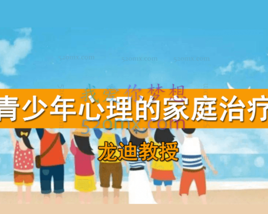 龙迪教授：针对青少年心理问题的家庭治疗技巧