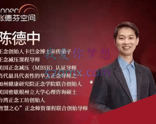 陈德中：正念减压MBSR 身心整合工作坊 5天课程现场录音