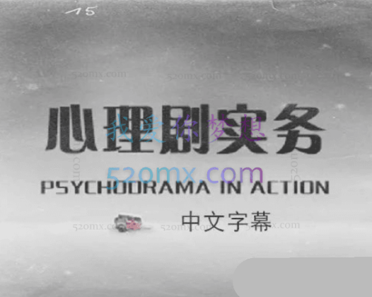 泽卡·莫雷诺：心理剧实务（Psychodrama in Action）中英文字幕