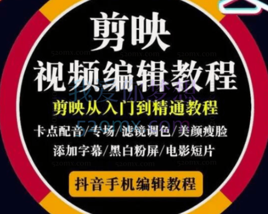 2022年短视频精品课程,剪映入门到精通