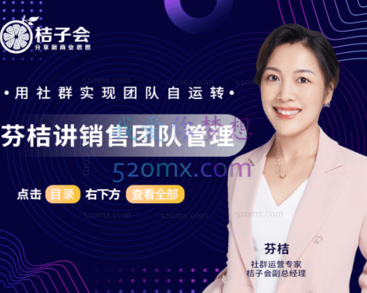 【芬桔频道】芬桔讲销售团队管理