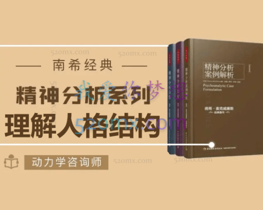 南希经典《精神分析诊断：理解人格结构》动力学咨询师讲读 14讲