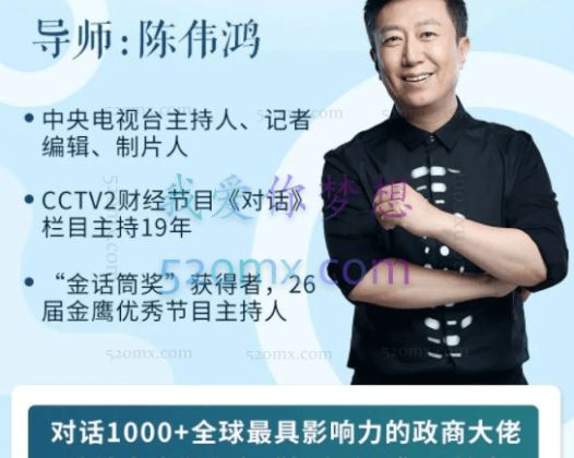 跟大佬学说话陈伟鸿的24堂沟通必修课，做一个会说话的人 音频