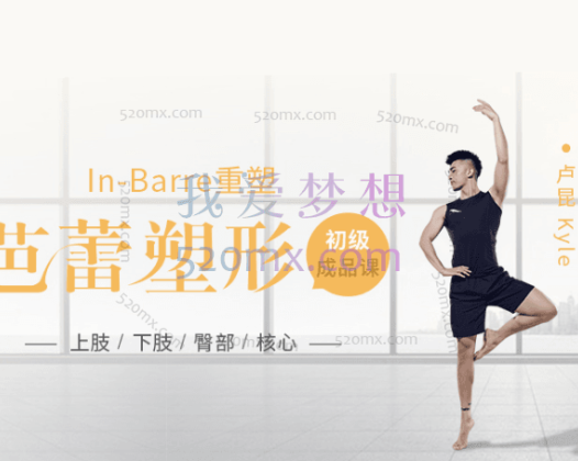卢昆:芭蕾塑形(初级)成品课