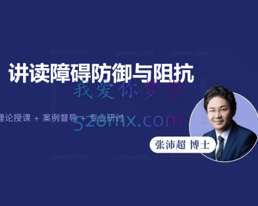 张沛超:讲读障碍防御与阻抗 录音