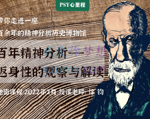 《自体心理高阶》徐钧：百年精神分析-返身性的观察与解读