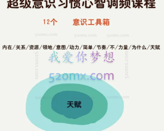 马丁:纳意识习惯心智调频课程12个月训练蜕变