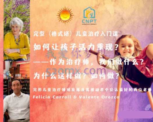 【完形儿童治疗入门课】如何让孩子活力重现？-作为治疗师，我们做什么？为什么这样做？如何做？