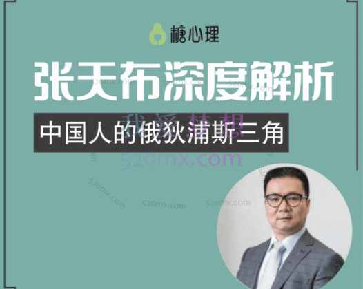 张天布：俄狄浦斯三角微课20讲录音+文字稿