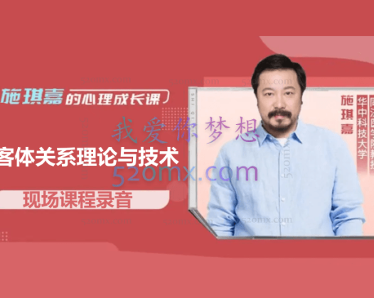 施琪嘉：客体关系理论与技术