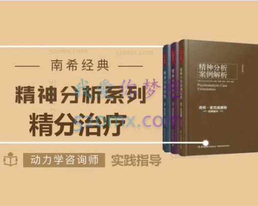 南希经典：精分治疗-实践指导动力学咨询师解读微课8讲