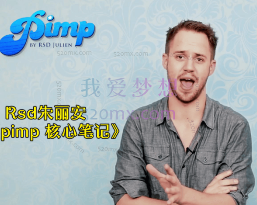 Rsd朱丽安《pimp 核心笔记》