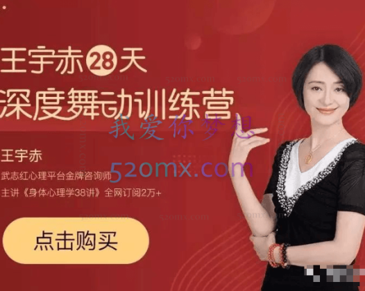 王宇赤 28天深度舞动训练营 (含间隔日)共21次课