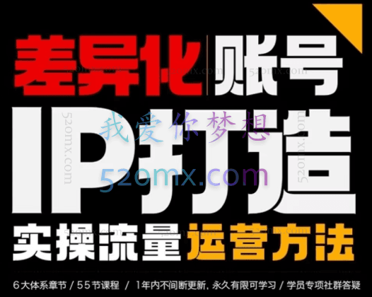 小呆说视差异化IP实操训练营（陪跑课升级版）