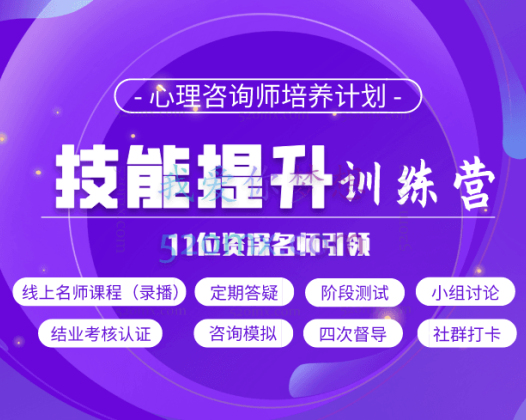 心理咨询师-技能提升训练营