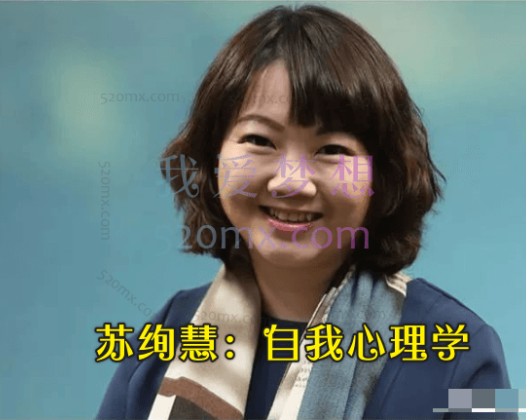 苏绚慧：自我心理学
