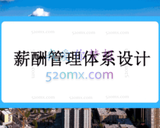 薪酬管理上市公司HRD全面薪酬设计