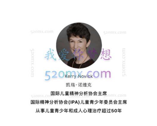 Novick大师讲如何同步与父母工作使儿童青少年治疗有效—从理论到临床实例解析12讲