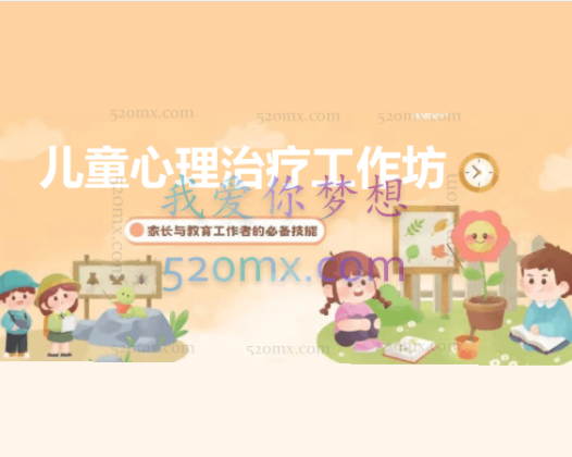 丁薇-儿童心理治疗工作坊-两天课程录音教程10小时24分