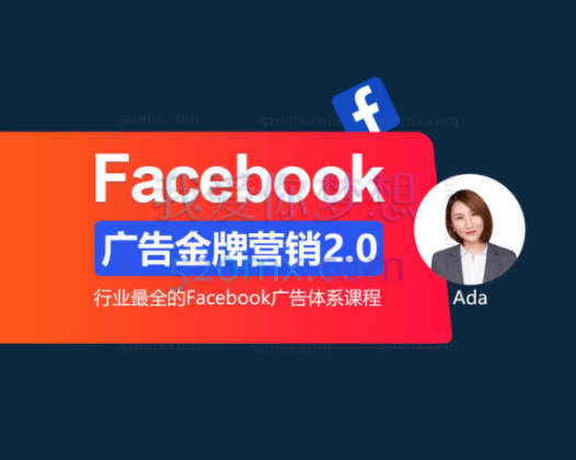 杜金Ada:Facebook广告营销体系化教程