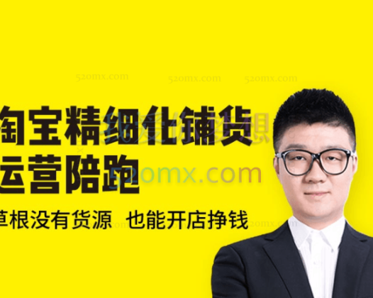 2025猫课淘宝精细化铺货运营陪跑【快速出单】