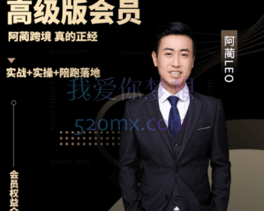 阿蔺跨境高级会员：涵盖TIKTOK、独立站全案、线下大讲堂等