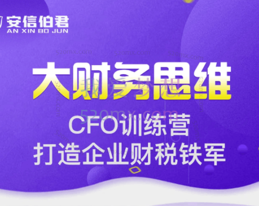 文前老师:大财务思维,财务总监必备的20个高阶技能,CFO的训练营!