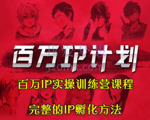 “硬核新哥”流量社：百万IP实操训练营课程，完整的IP孵化方法