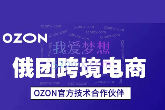 俄团跨境:Ozon运营辅导培训课