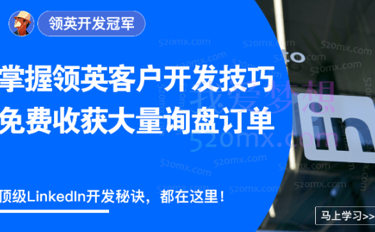 外土司：领英Linkedin营销
