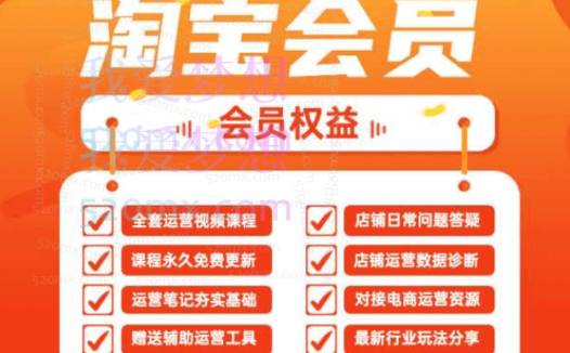 2024仙道电商:淘宝运营会员课程+辅导+诊断