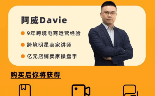 跨境阿威Davie-2024年亚马逊广告案例复盘高阶实操课