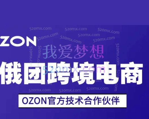 俄团跨境:Ozon运营辅导培训课