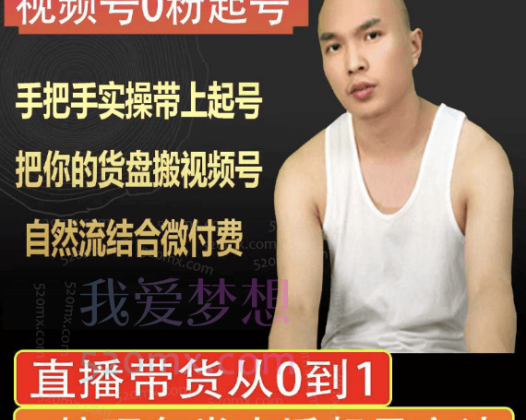 天诺老吴：视频号起号课(从0-1系统学习)，手把手实操带上起号，把你的货盘搬视频号，自然流结合微付费.