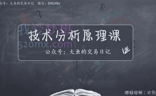 大鱼的交易日记《技术分析原理课》操盘必修版