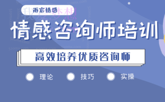雨宸情感咨询师培训课,高效培养优质咨询师
