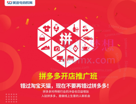 美迪电商:拼多多开店推广班-24年06月22日
