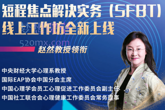赵然教授焦点解决实务（SFBT）线上工作坊-初阶