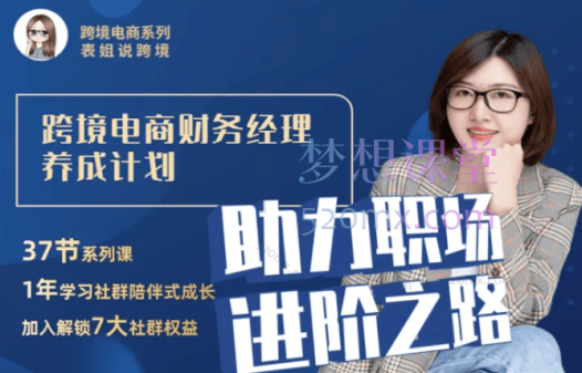 多米跨境财税:跨境电商财务经理养成计划(社群陪伴成长营)