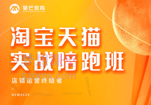星芒教育淘宝天猫实战陪跑班，让电商运营更简单高效