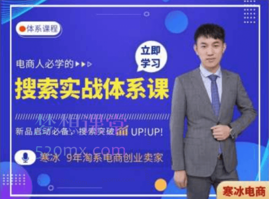 寒冰电商搜索体系实操课程