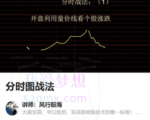 风行股海:分时图战法