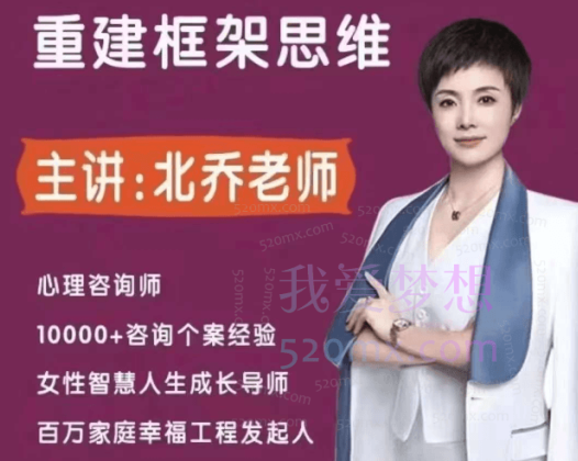 北乔老师:重建框架思维的认知17集