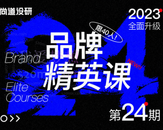 尚道设研品牌精英课3.0【24期】
