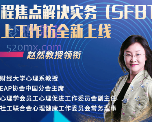 赵然教授焦点解决实务(SFBT)线上工作坊-初阶